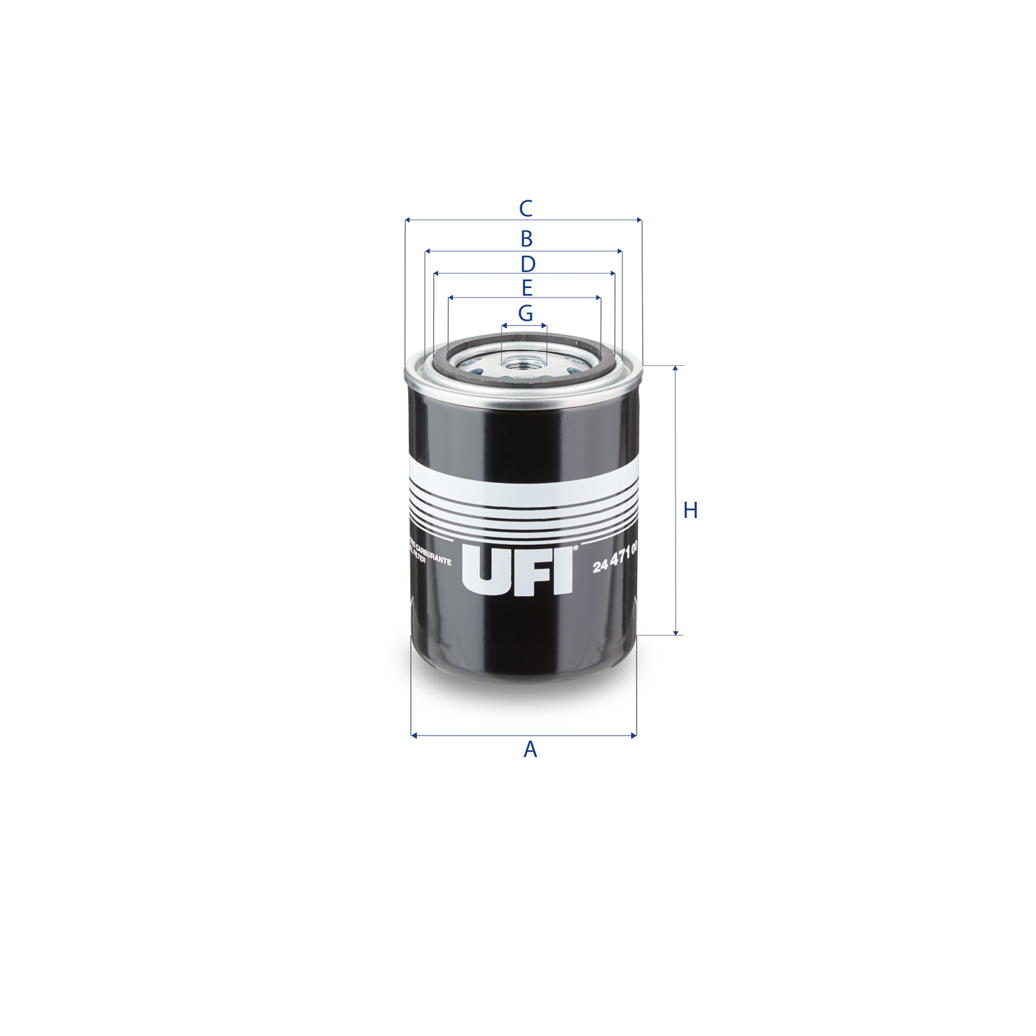 24.471.00 fuel filter element