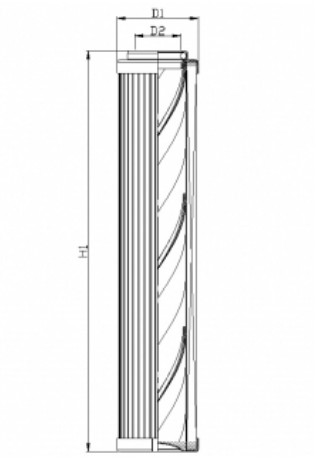 XD250G25A/1 hydraulic filter element