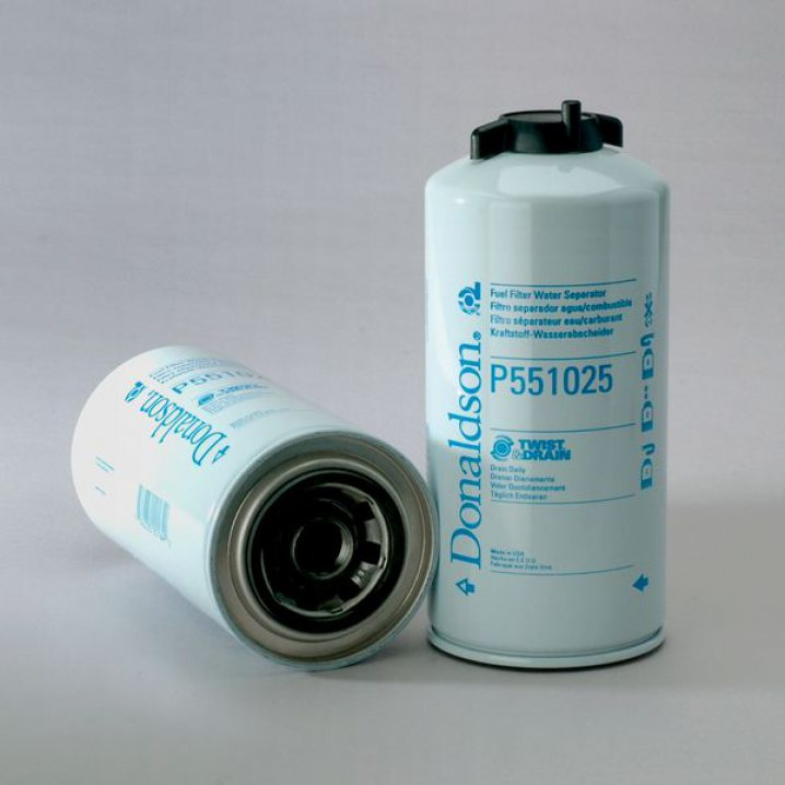 P551025 fuel filter spin-on