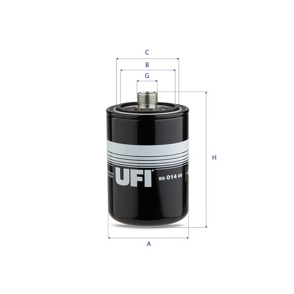 86.014.00 hydraulic filter spin-on
