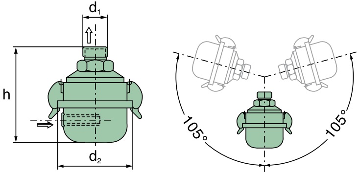 41 004 82 322 - Auslaufartikel - damper filter