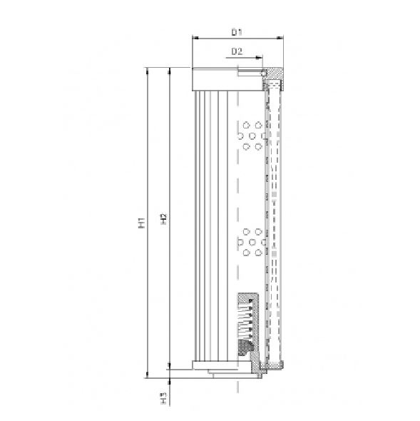 WG1008 hydraulic filter element
