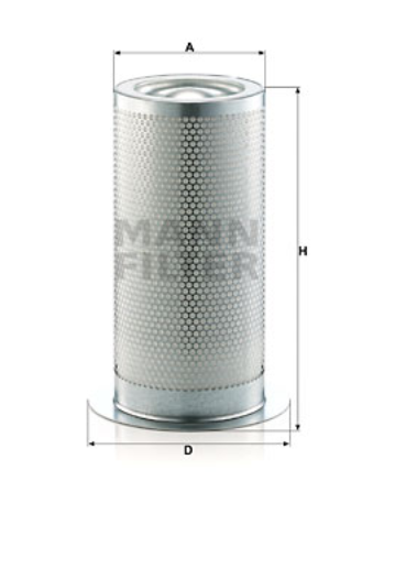 LE 27 002 x air/oil separator element (incl. gasket)