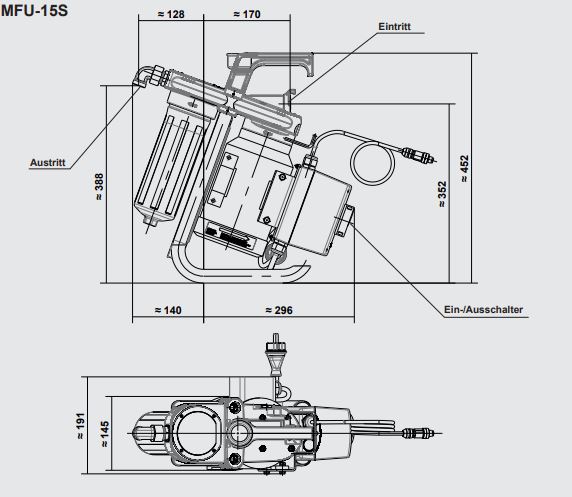 MFU-10P9-SM-FE/-I1 mobile filtration unit