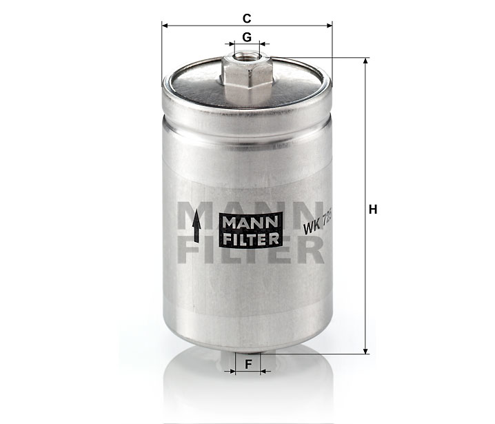 WK 725 fuel filter