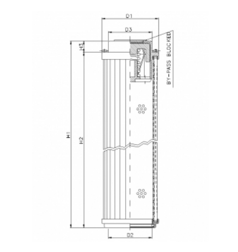 RHR850A10B/5 hydraulic filter element