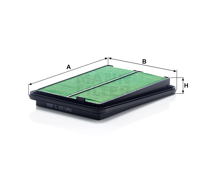 C 25 040 air filter element