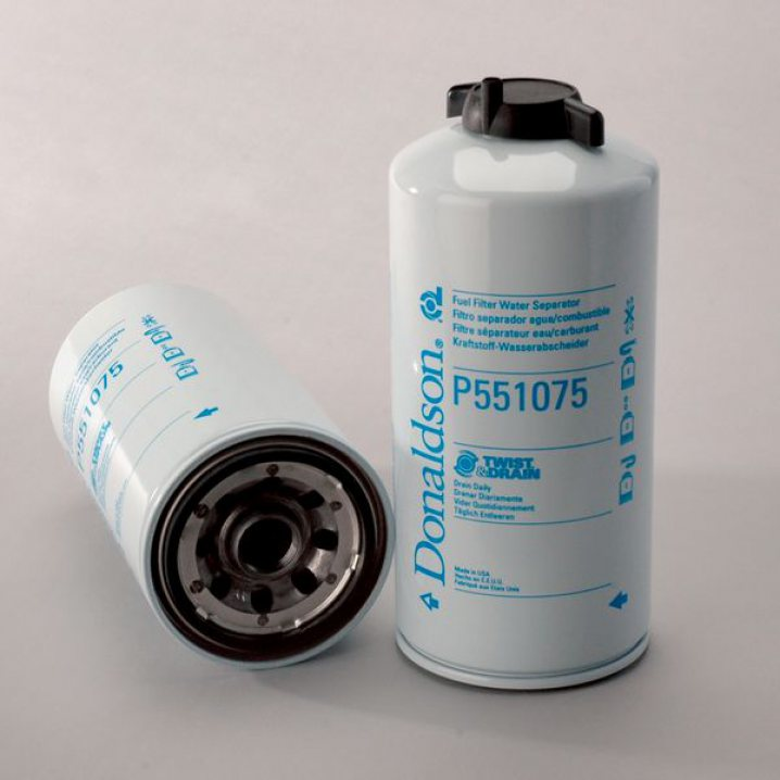 P551075 fuel filter spin-on