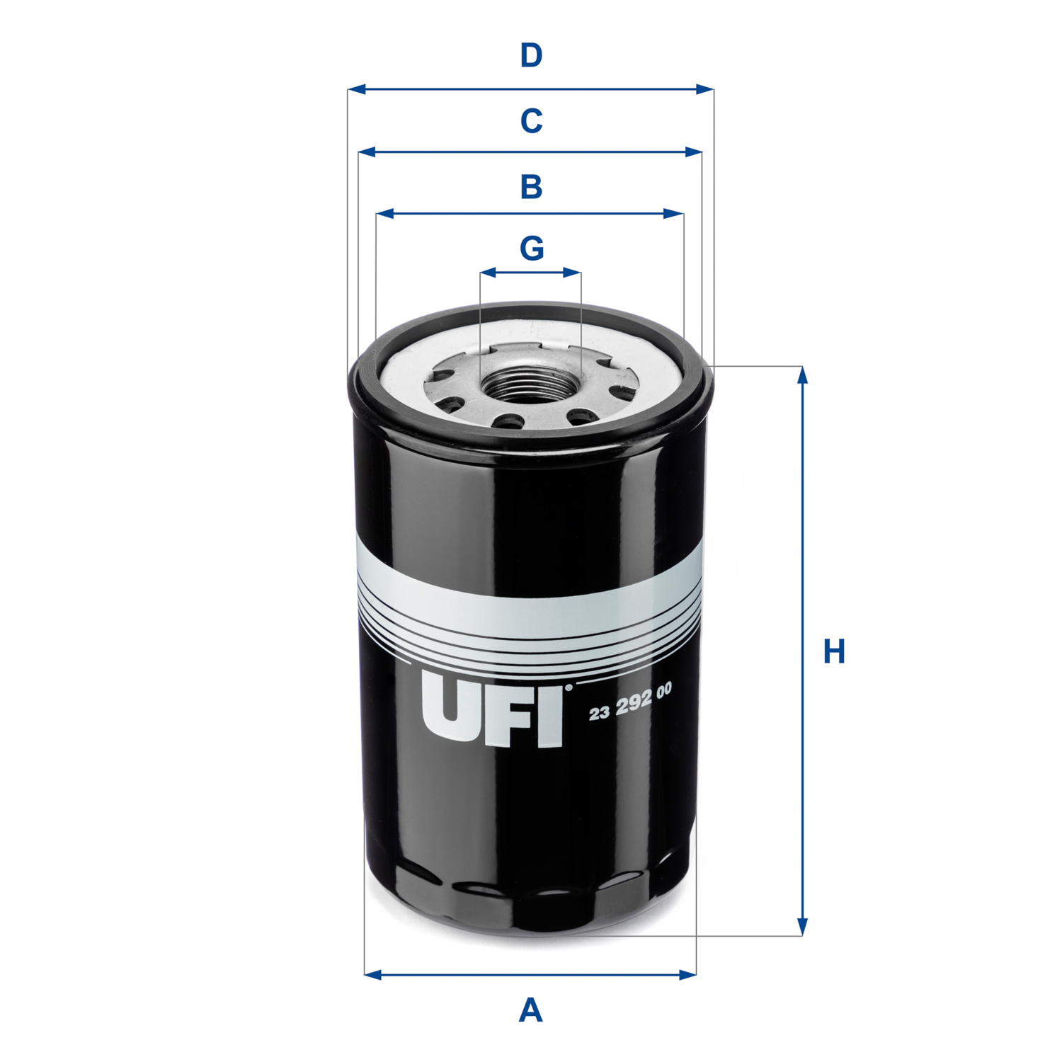 23.292.00 oil filter spin-on