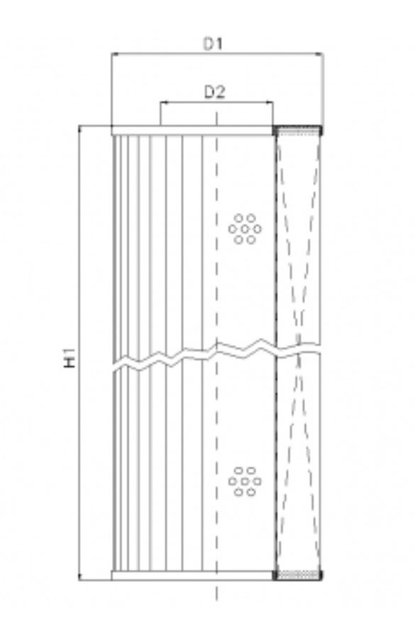 S110T10 hydraulic filter element