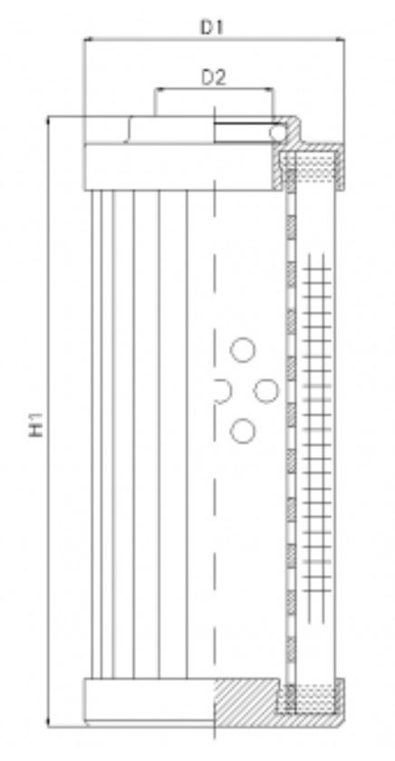 DVD2360F10B/1 hydraulic filter element