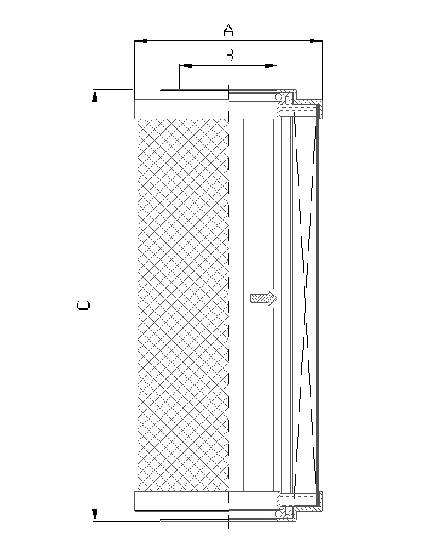 S741C25 hydraulic filter element