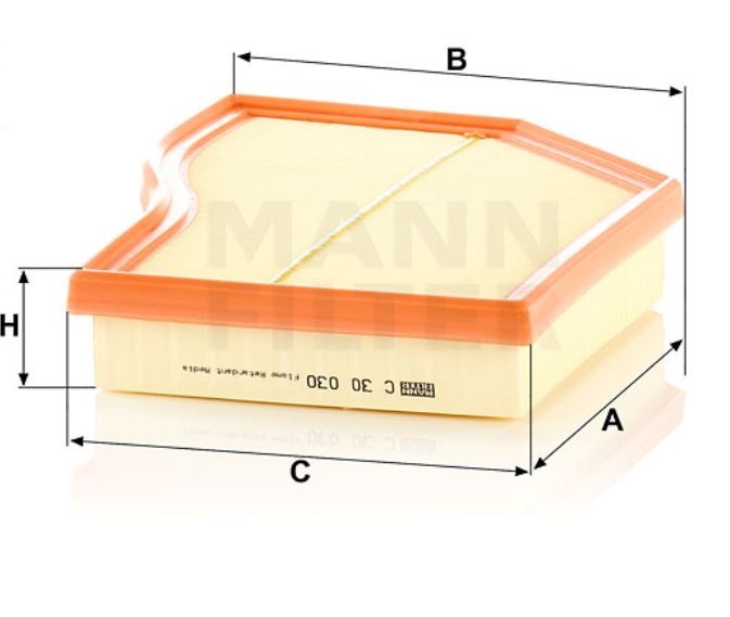 C 30 030 air filter element