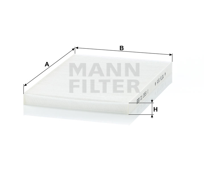 CU 2951/1 cabin air filter element