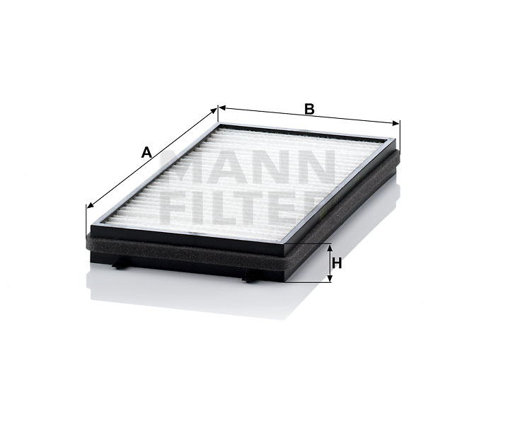 CU 3124-2 cabin air filter element