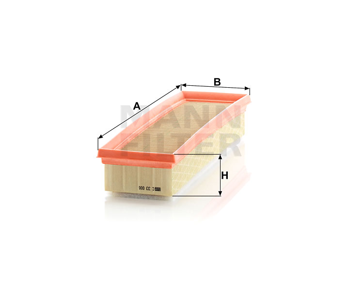 C 33 006 air filter element