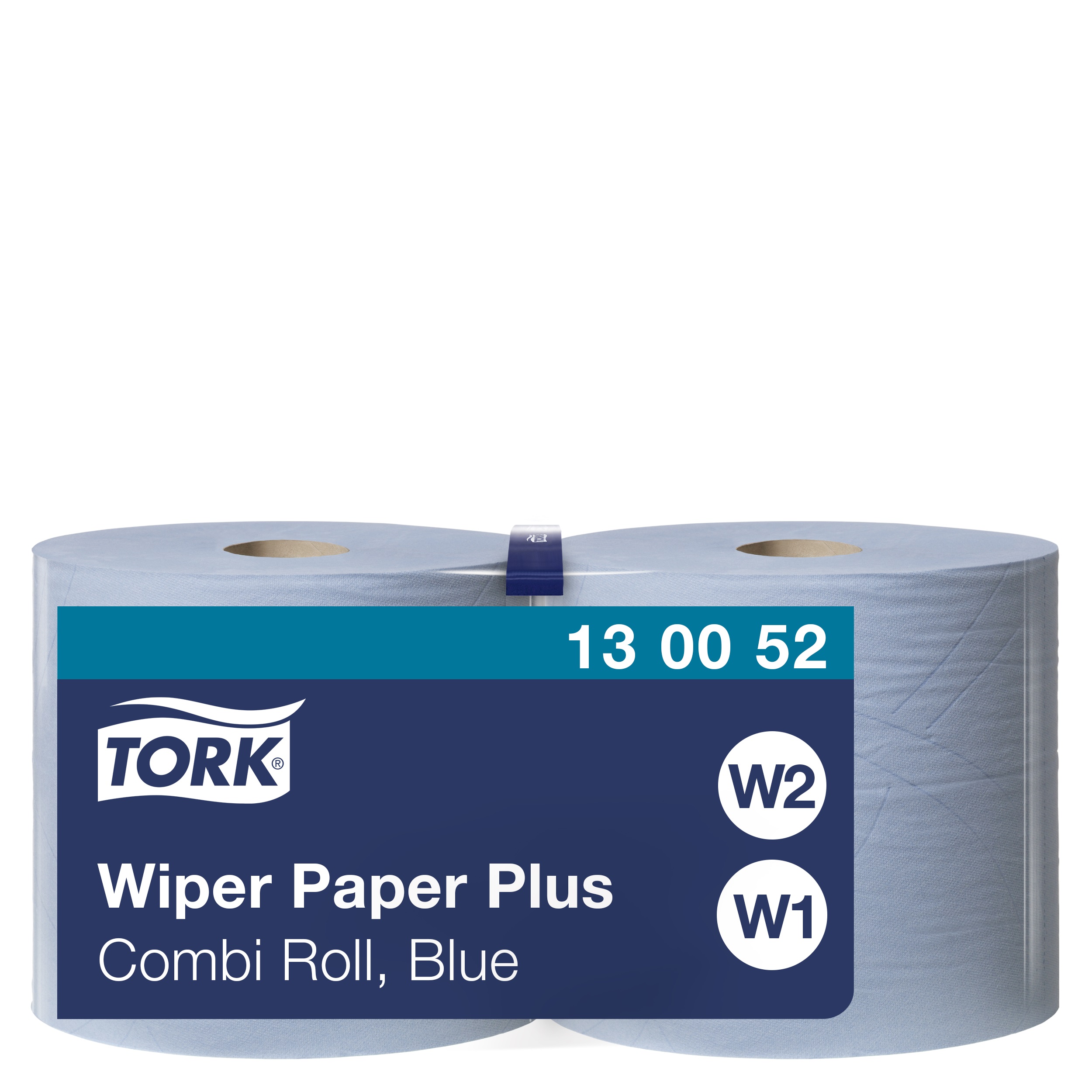 Tork Strong Multi-Purpose Paper Wipes Blue W1/2 (2 rolls)