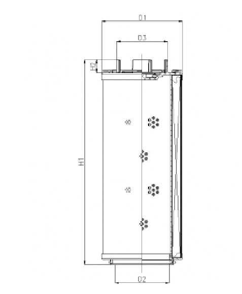 RHR110S100V3/AB1 hydraulic filter element