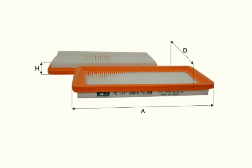 HC7217 cabin air filter element