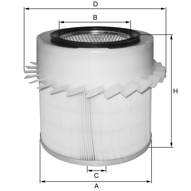 HP420K air filter element