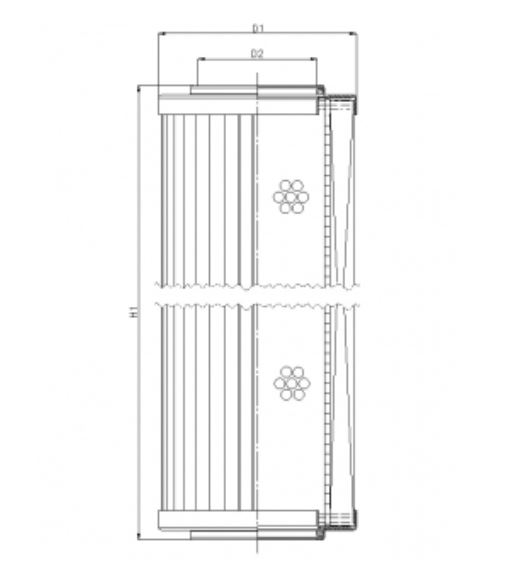 R295C10 hydraulic filter element