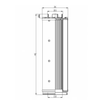 U562G03B0 hydraulic filter element