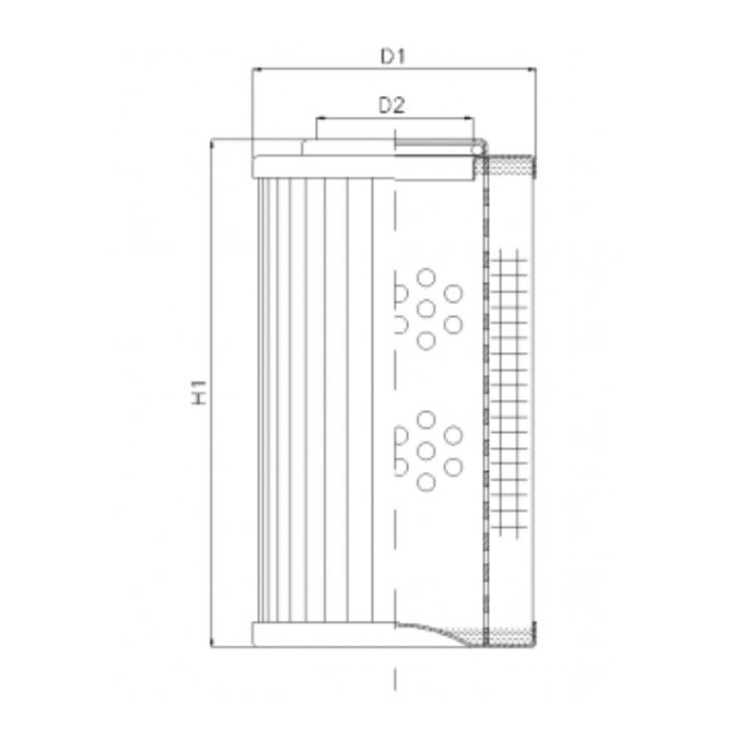 DHD260G05V hydraulic filter element