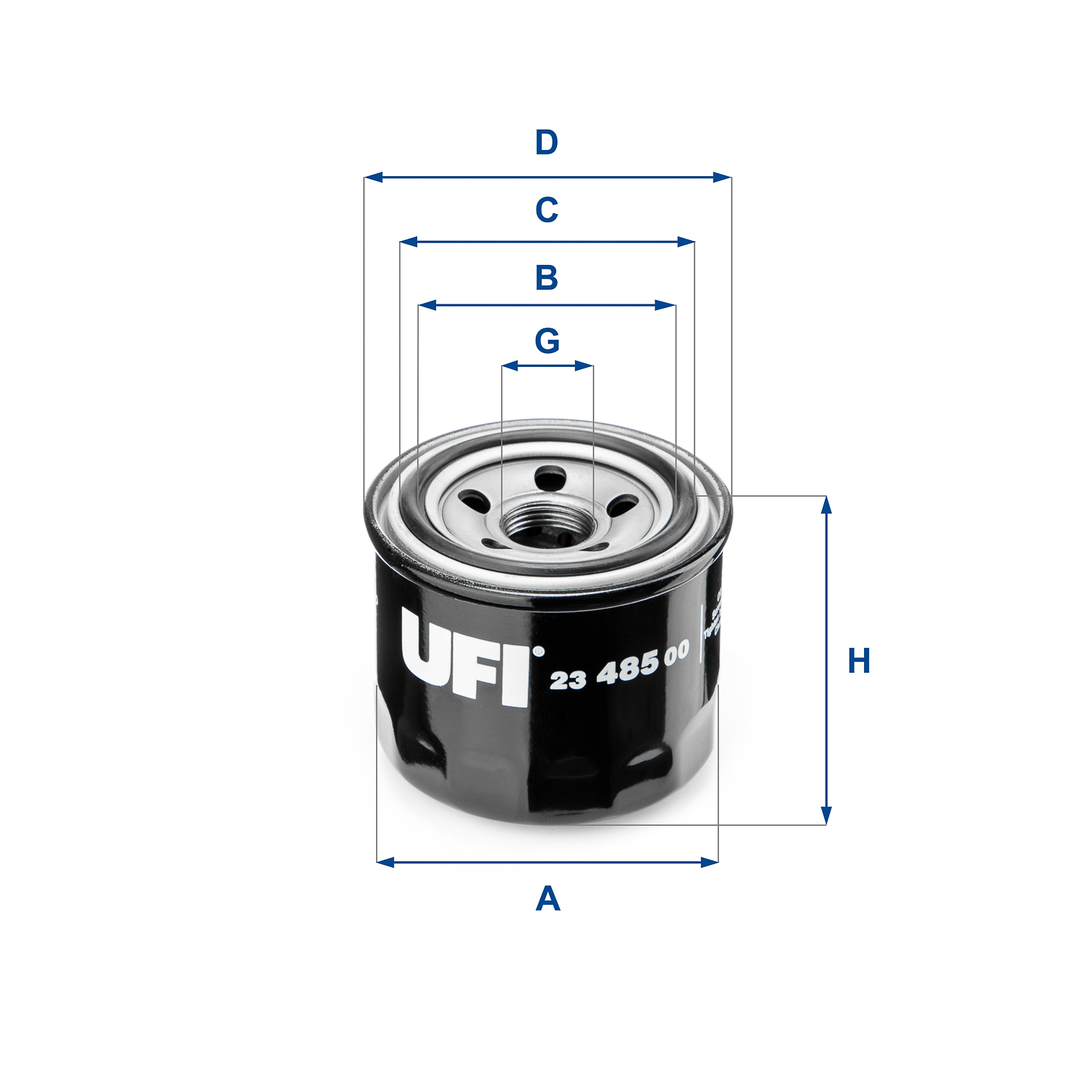 23.485.00 oil filter spin-on
