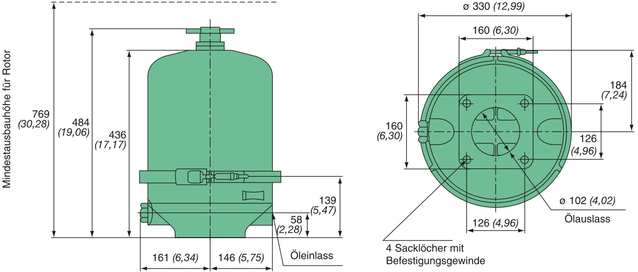 FM 600-21 centrifuge (oil cleaner)