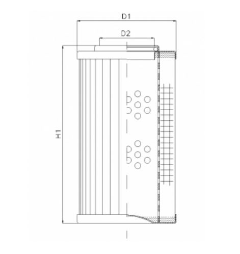 D123G06AV hydraulic filter element