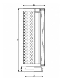 U132G25V0/ESD hydraulic filter element