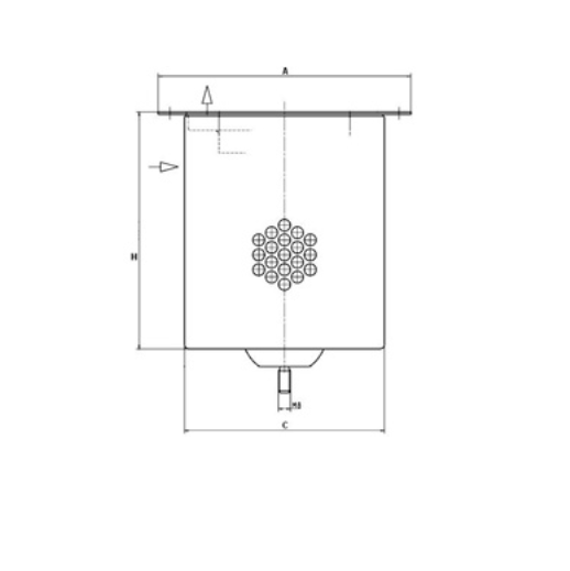LE 10 003 x air/oil separator element