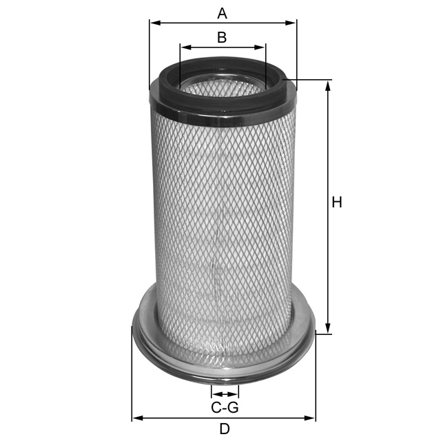HP4538 air filter element