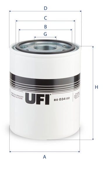 80.034.00 oil filter spin-on