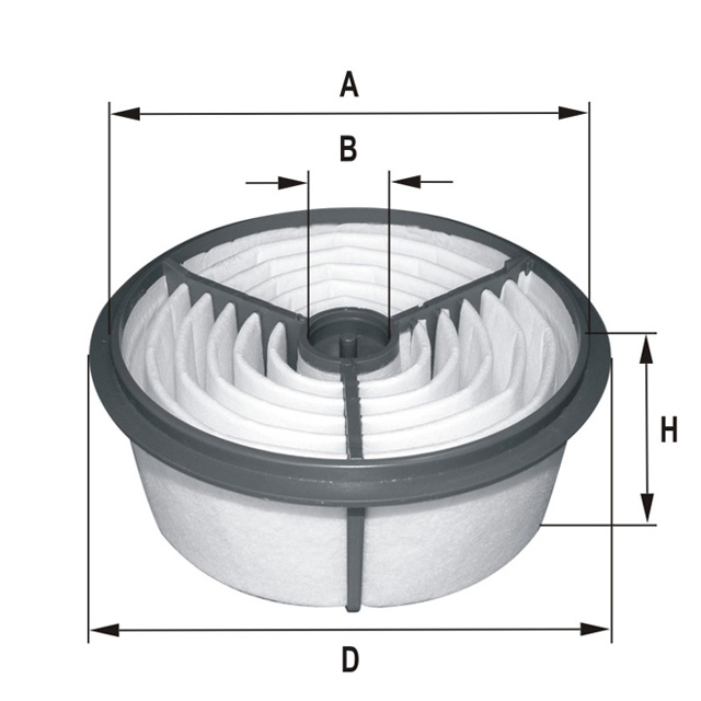 HP5026 air filter element