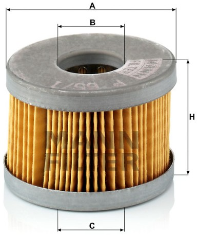 P 65/1 x fuel filter