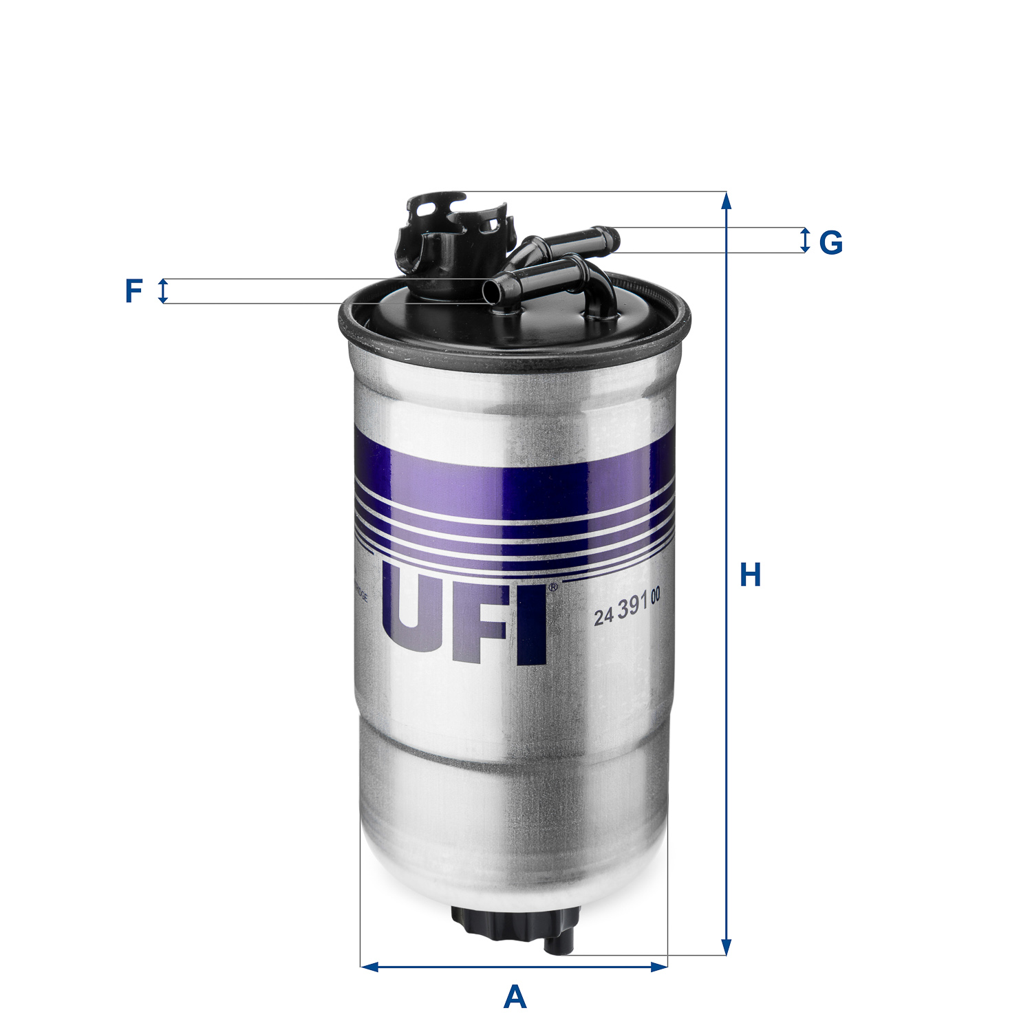 24.391.00 fuel filter in-line