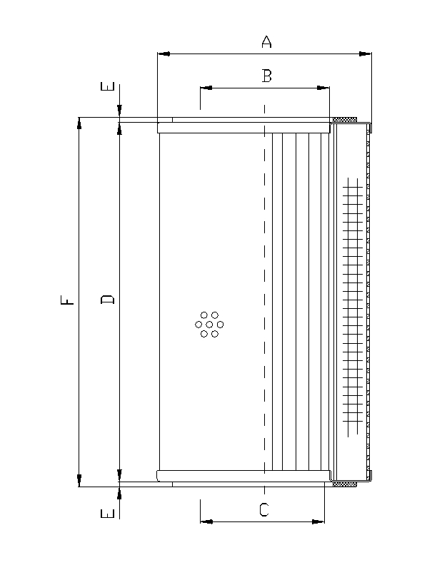 S521T60 hydraulic filter element
