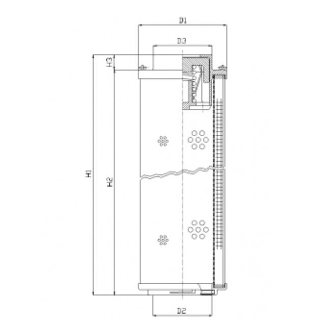 RHR1300N03B hydraulic filter element