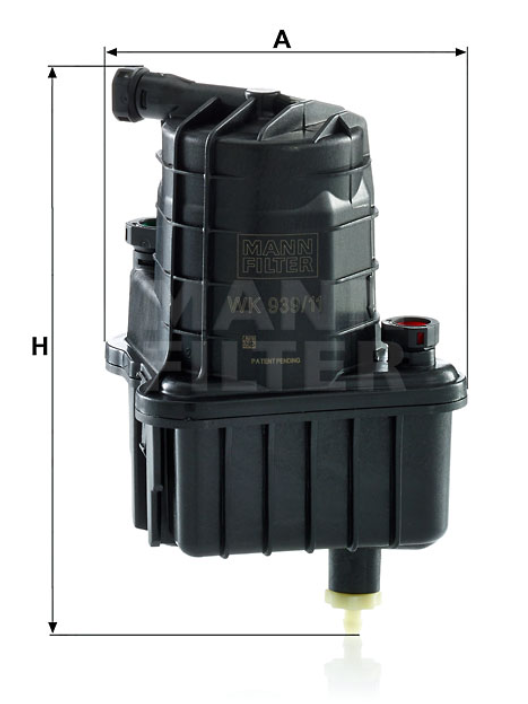 WK 939/11 x fuel filter in-line