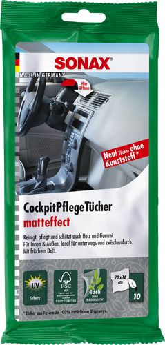 SONAX Cockpit Care Cloths Matteffect