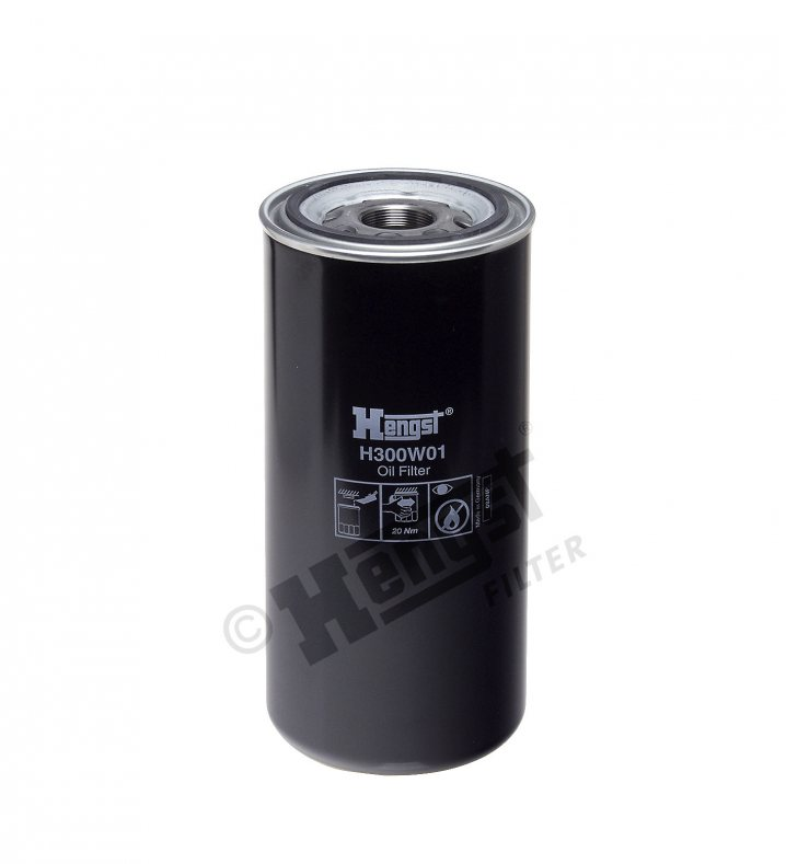 H300W01 oil filter spin-on