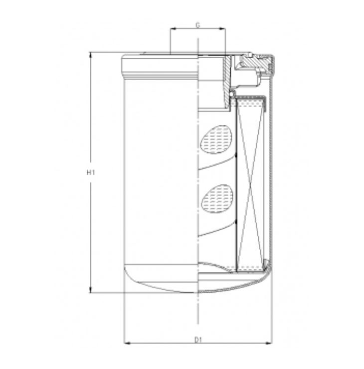 A422G01V hydraulic filter spin-on (HyCLEAN)