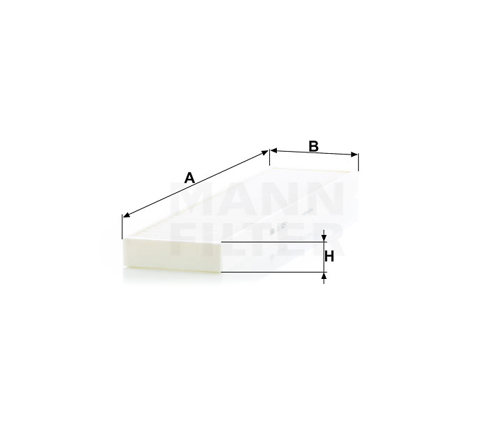CU 5257 cabin air filter element