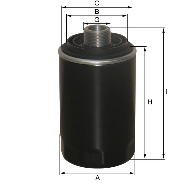 ZP3251 oil filter spin-on
