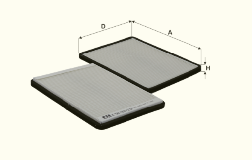 HC7069 cabin air filter element