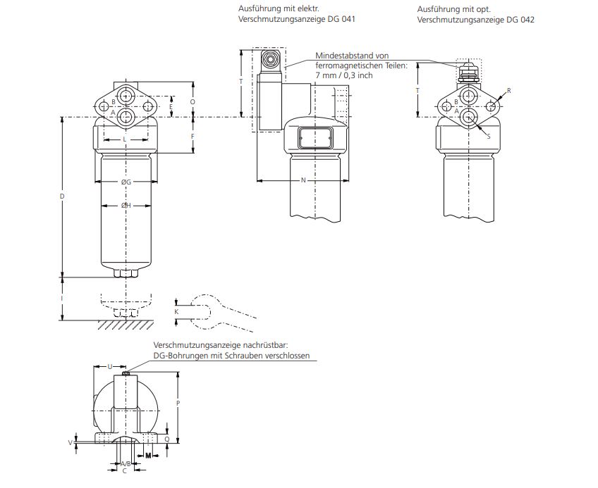 HD 044-161 high pressure filter