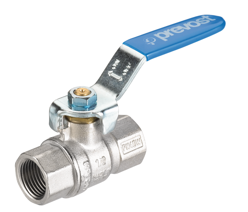 RSI 27 parallel brass lever female ball valve