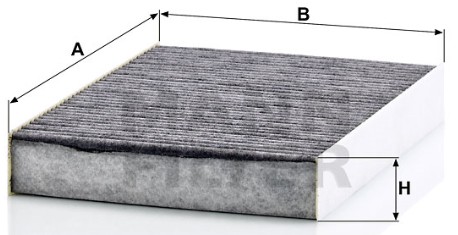 CUK 25 003 cabin air filter (activated carbon)