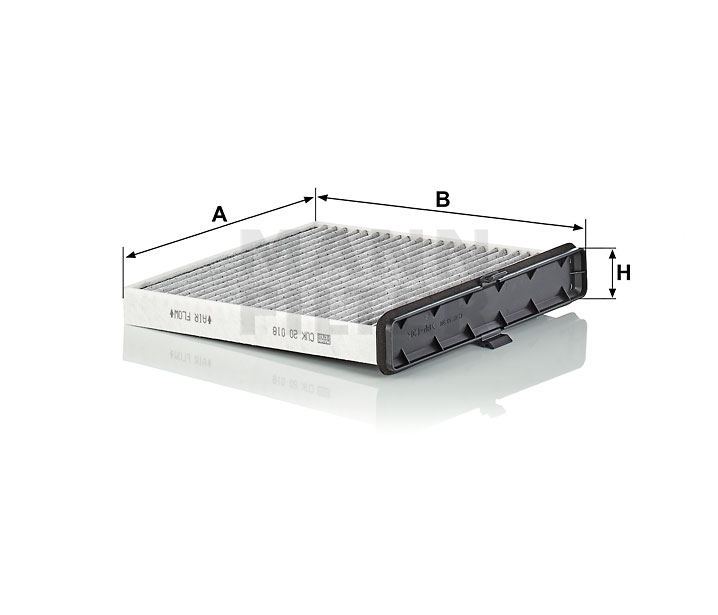 CUK 20 018 cabin air filter (activated carbon)